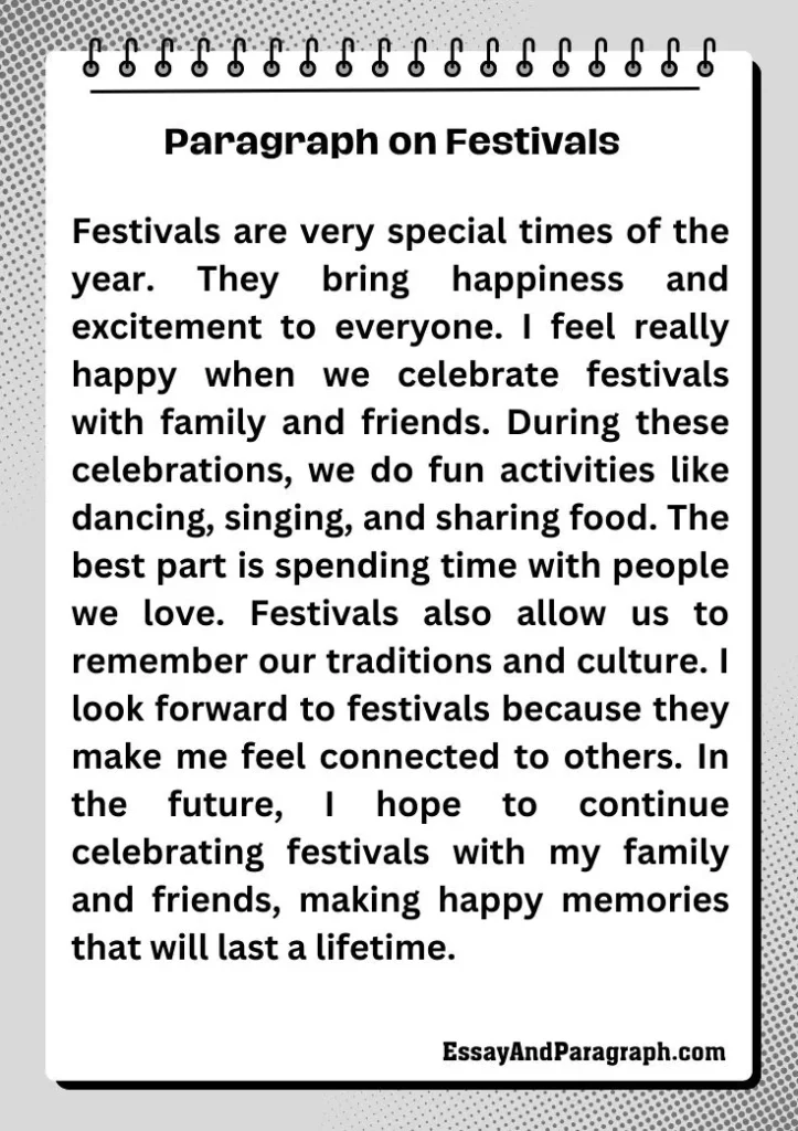 Best Paragraph on Festivals