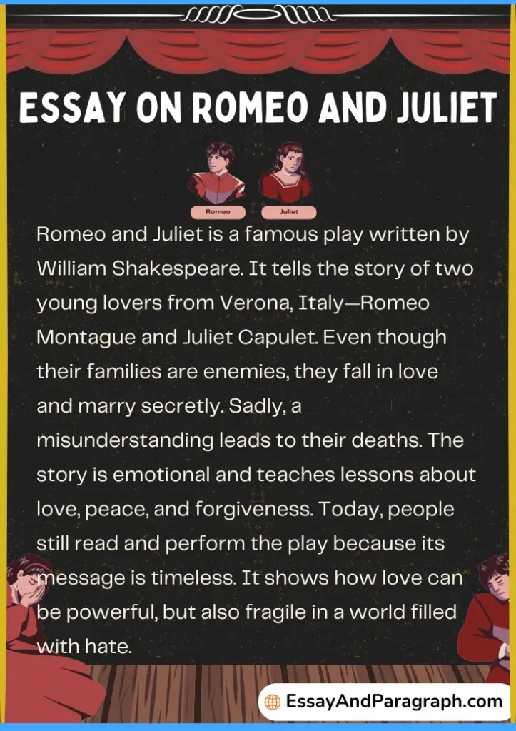 Essay On Romeo And Juliet in English