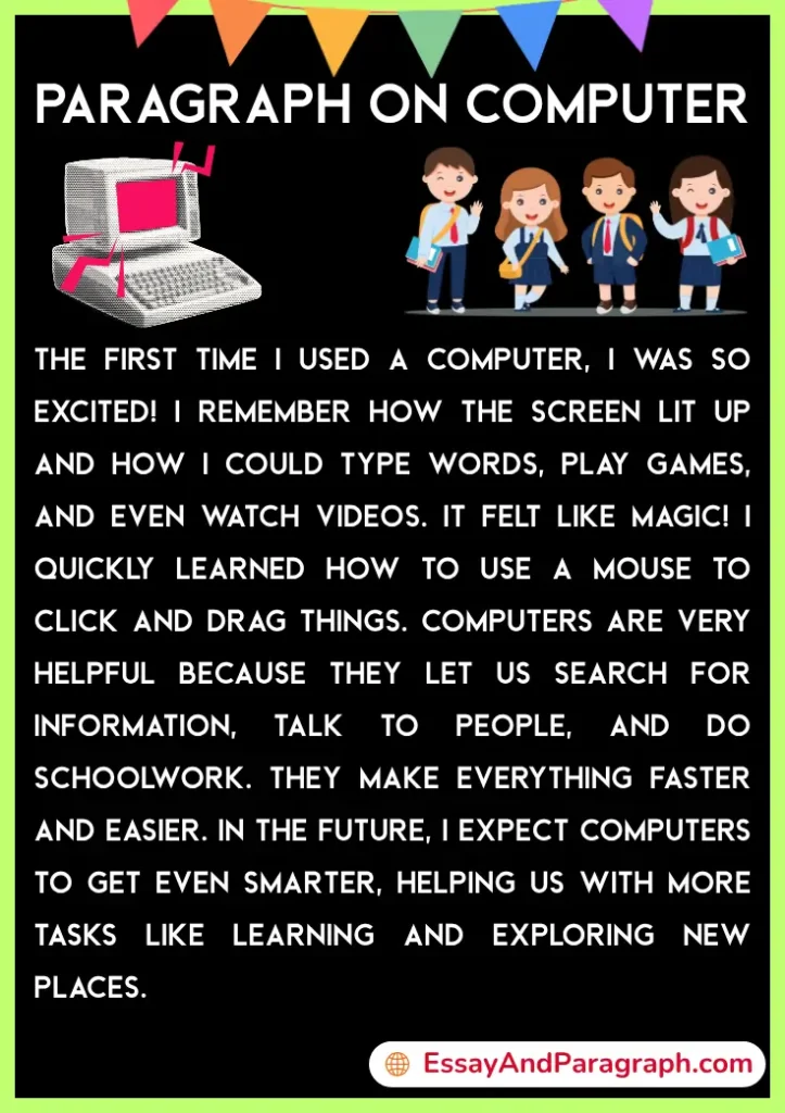 Best Paragraph on Computer for Students - EssayandParagraph.com