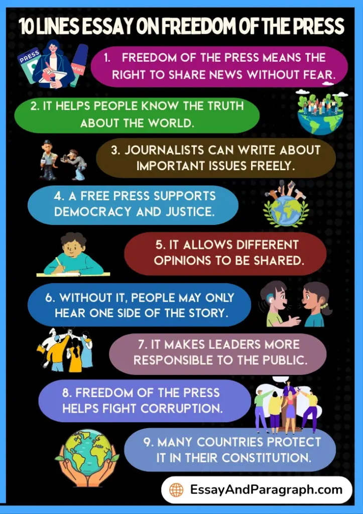 Essay on Freedom of the Press